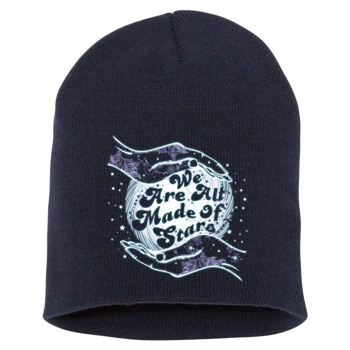 We Are All Made of Stars Short Acrylic Beanie