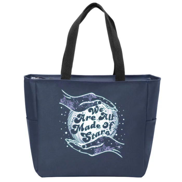 We Are All Made of Stars Zip Tote Bag