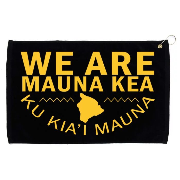 We Are Mauna Kea- Aloha Aina Grommeted Golf Towel