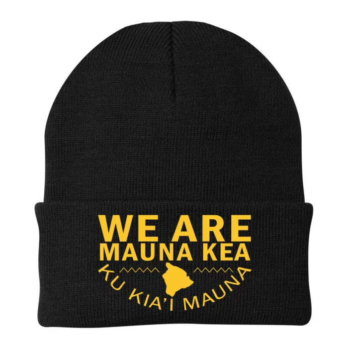 We Are Mauna Kea Knit Cap Winter Beanie