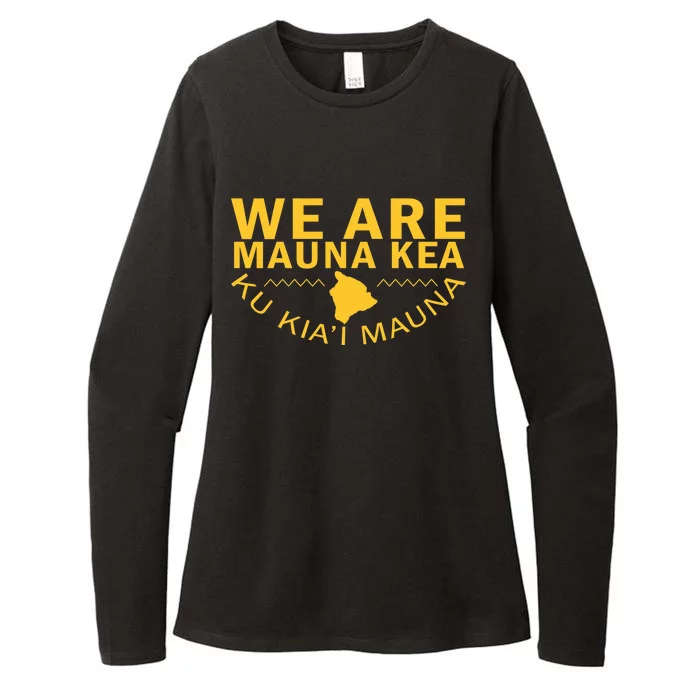 We Are Mauna Kea Womens CVC Long Sleeve Shirt