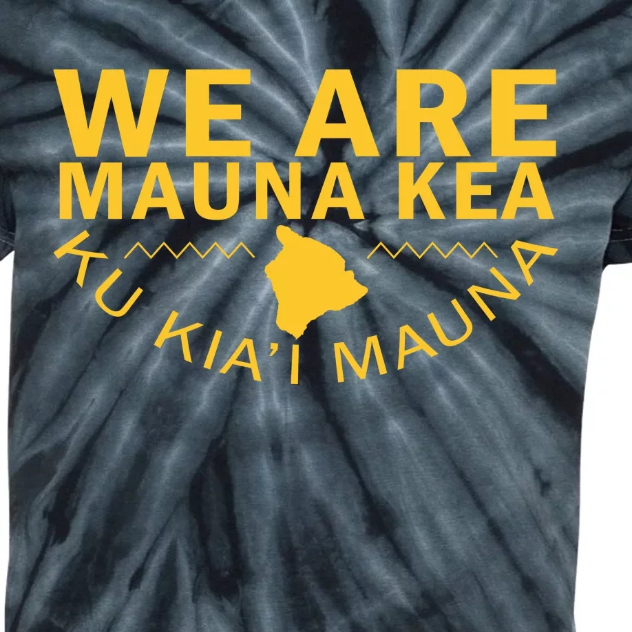 We Are Mauna Kea Kids Tie-Dye T-Shirt