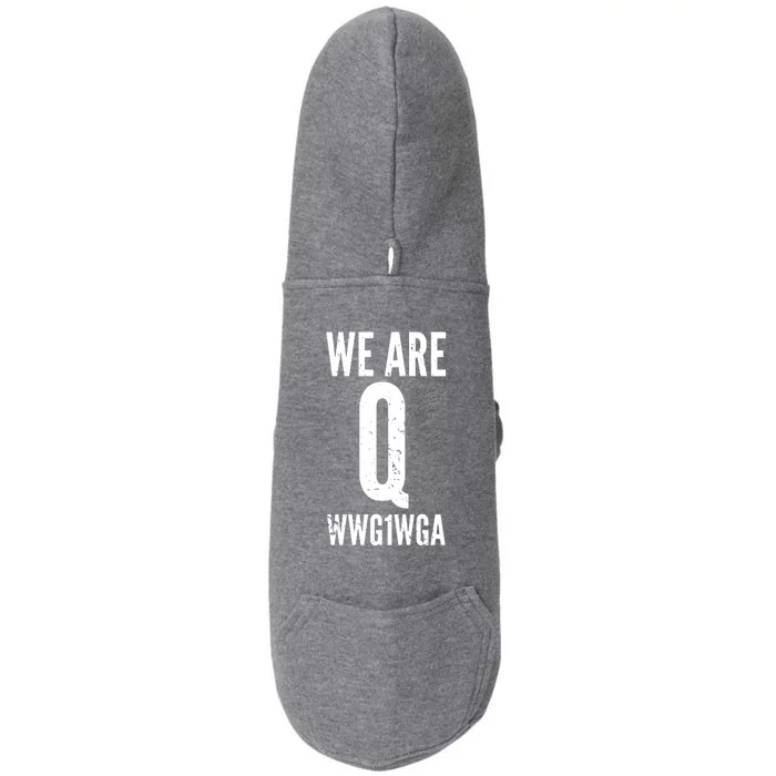 We Are Q Doggie 3-End Fleece Hoodie