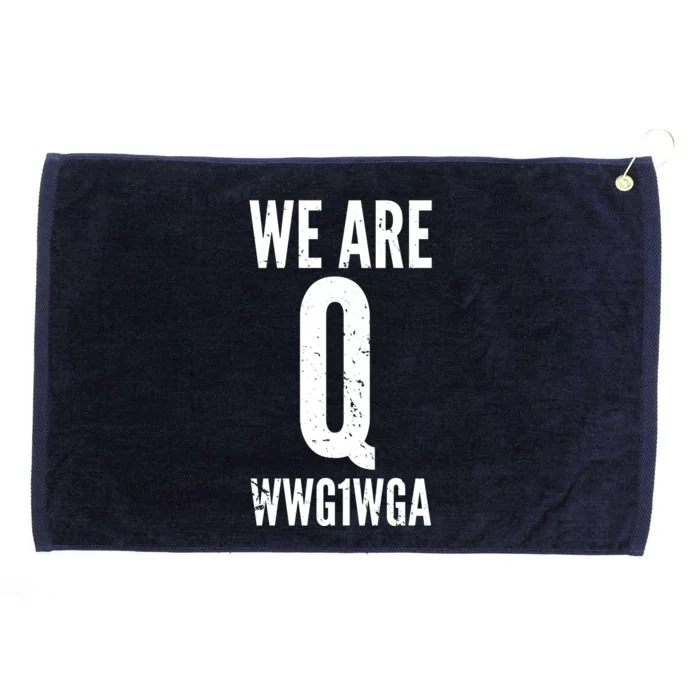 We Are Q Grommeted Golf Towel