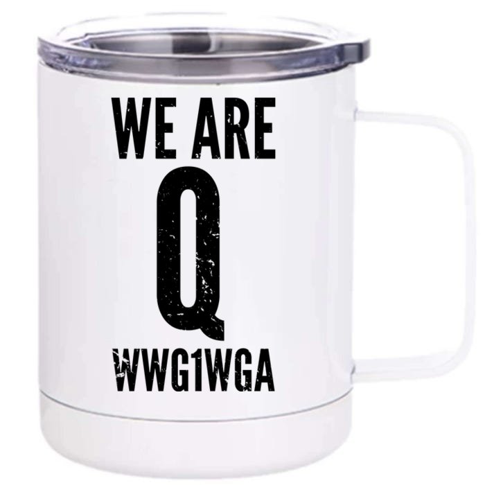 We Are Q Front & Back 12oz Stainless Steel Tumbler Cup