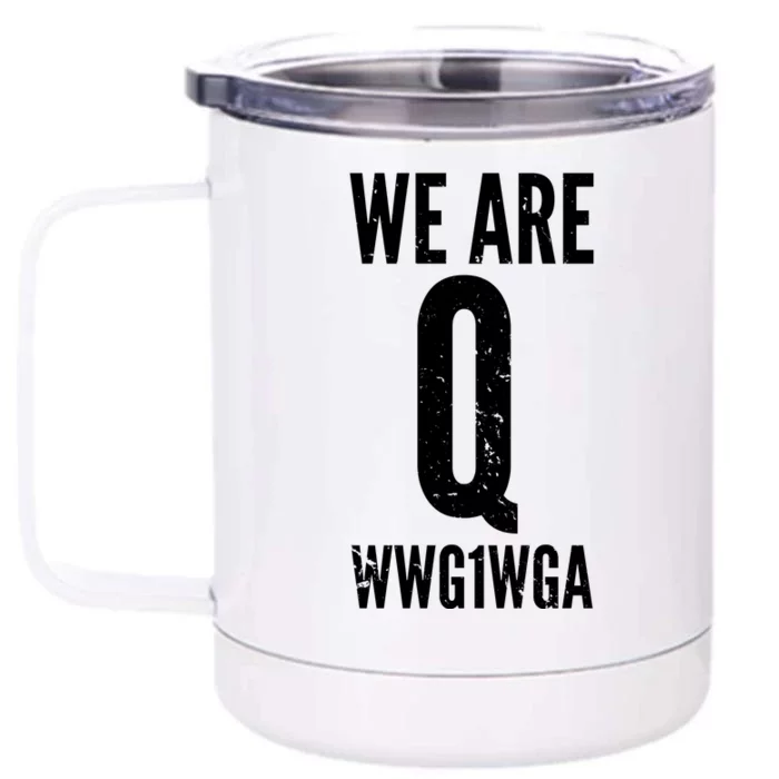 We Are Q Front & Back 12oz Stainless Steel Tumbler Cup