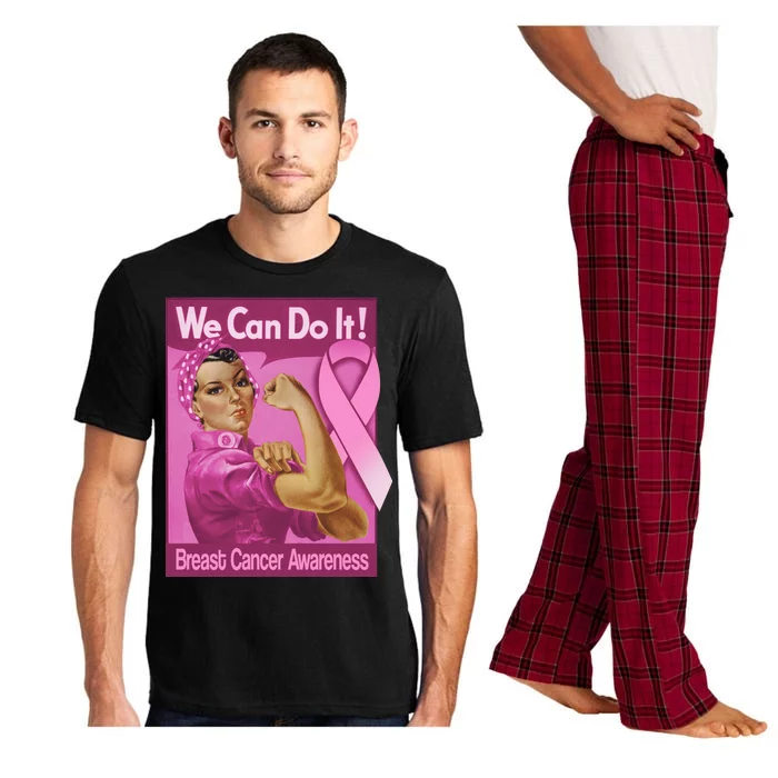 We Can Do It Fight Breast Cancer Pajama Set