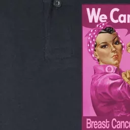 We Can Do It Fight Breast Cancer Softstyle Adult Sport Polo