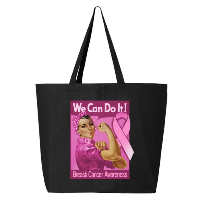 We Can Do It Fight Breast Cancer 25L Jumbo Tote