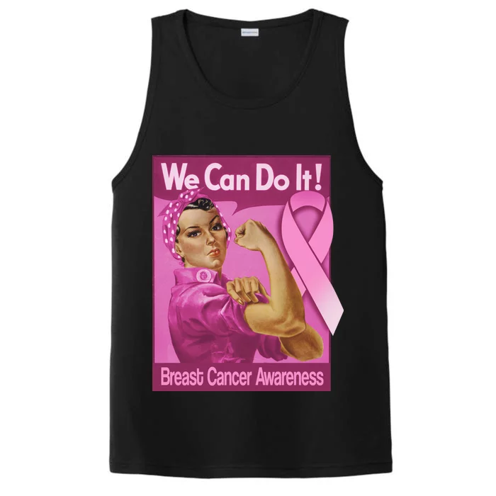 We Can Do It Fight Breast Cancer Performance Tank