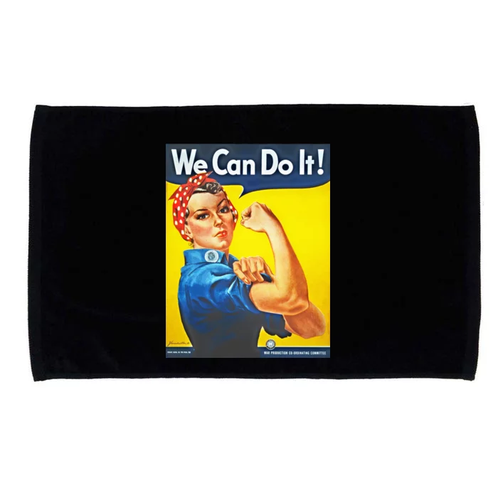 We Can Do It! Rosie Roosevelt Microfiber Hand Towel