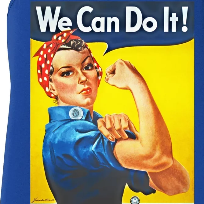 We Can Do It! Rosie Roosevelt Women's Racerback Tank