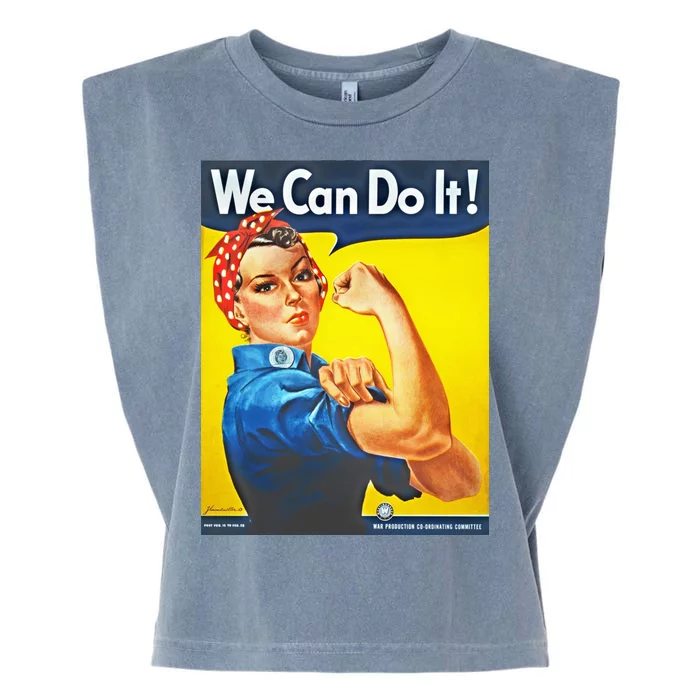 We Can Do It! Rosie Roosevelt Garment-Dyed Women's Muscle Tee