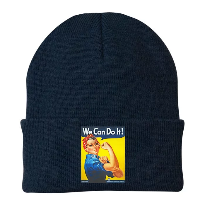 We Can Do It! Rosie Roosevelt Knit Cap Winter Beanie