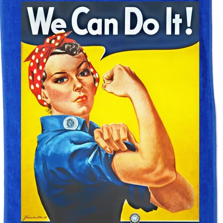 We Can Do It! Rosie Roosevelt Platinum Collection Golf Towel