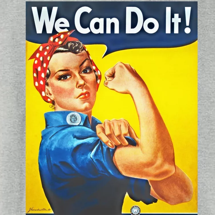 We Can Do It! Rosie Roosevelt Women's Crop Top Tee