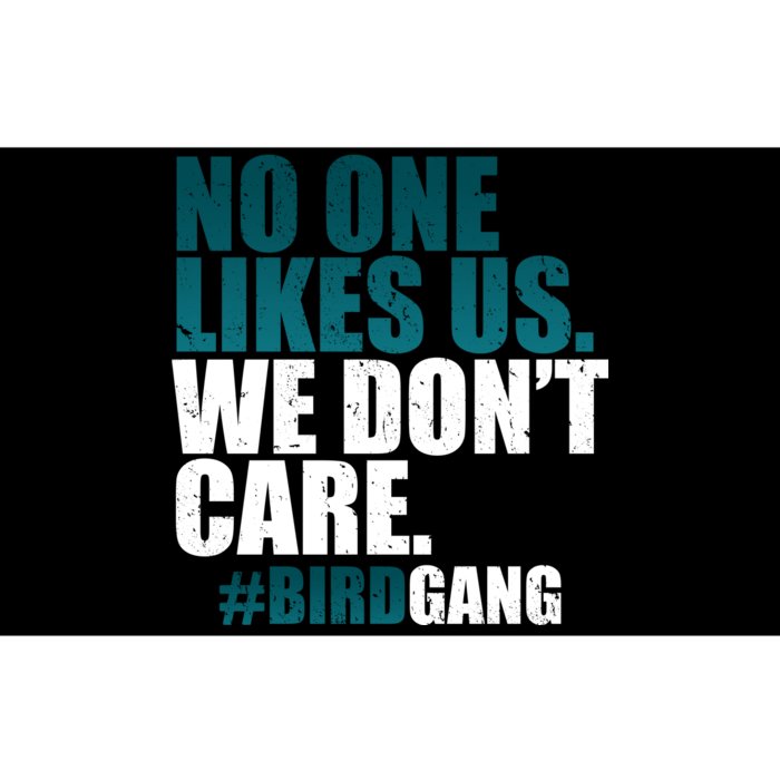 We Don't Care Birdgang Philadelphia Football Bumper Sticker