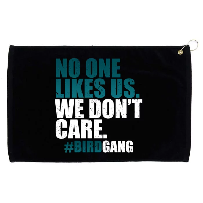 We Don't Care Birdgang Philadelphia Football Grommeted Golf Towel