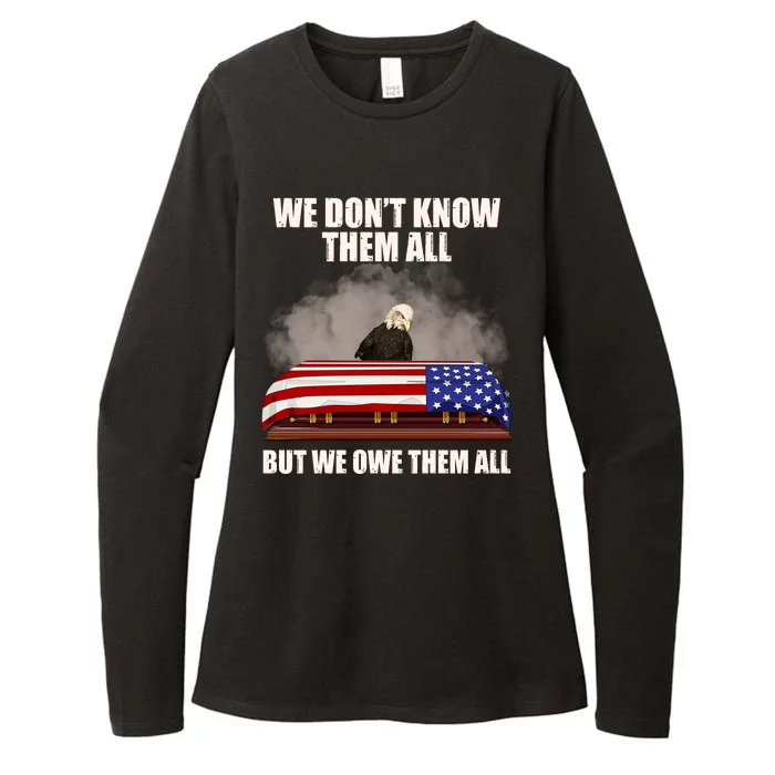 We Don't Know Them All But We Owe Them All Womens CVC Long Sleeve Shirt