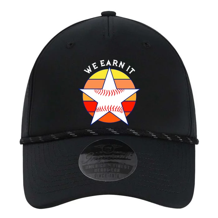 We Earn It Houston Throwback Baseball Star Performance The Dyno Cap