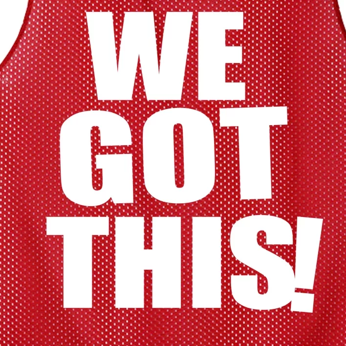 We Got This! Mesh Reversible Basketball Jersey Tank