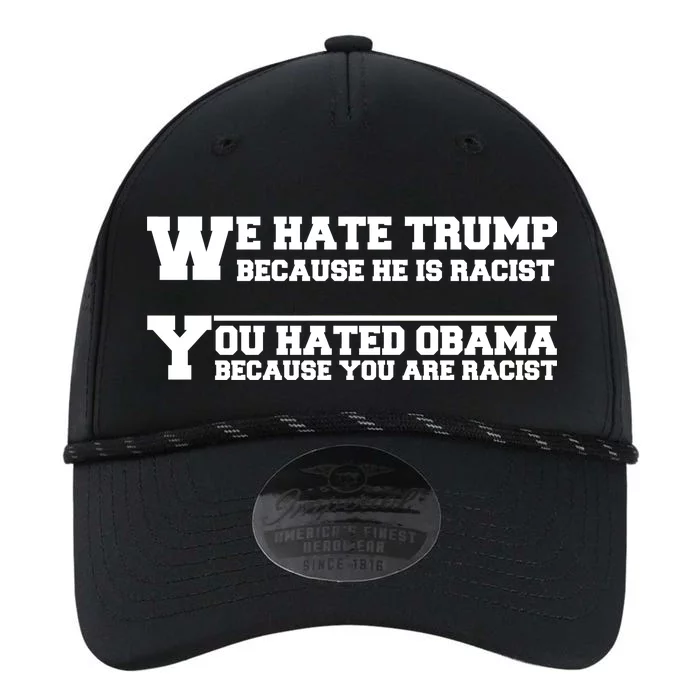 We Hate Trump Because He is Racist. You Hated Obama Because You Are Racist Performance The Dyno Cap