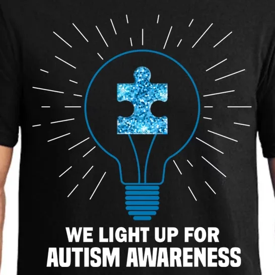 We Light It Up For Autism Awareness Pajama Set