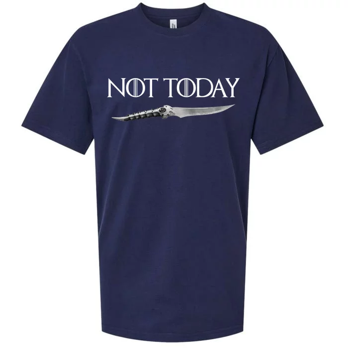 We Say Not Today God of Death Dagger Sueded Cloud Jersey T-Shirt