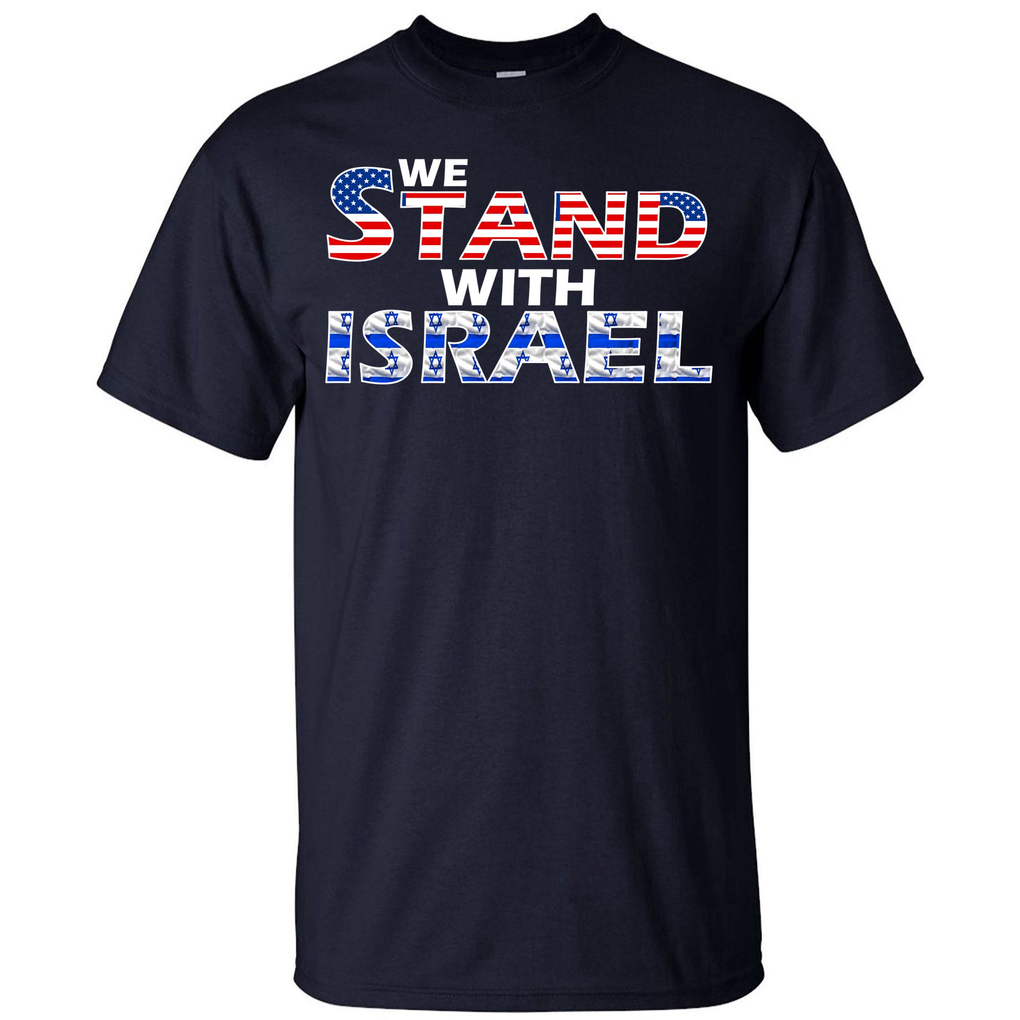 Israeli Designer T-shirts I Stand with Israel Unisex T-Shirt