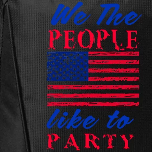 We The People Like To Party In The USA City Backpack