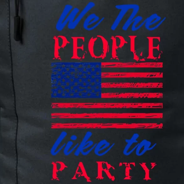 We The People Like To Party In The USA Daily Commute Backpack