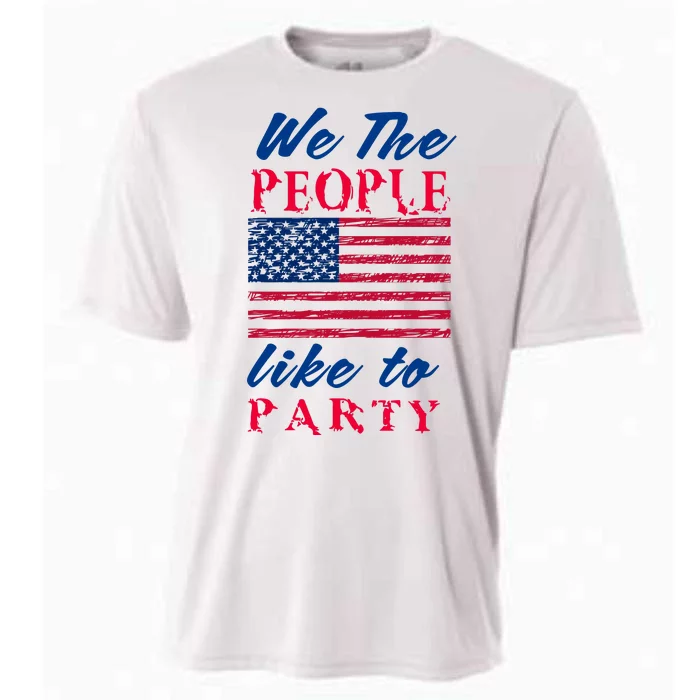 We The People Like To Party In The USA Cooling Performance Crew T-Shirt