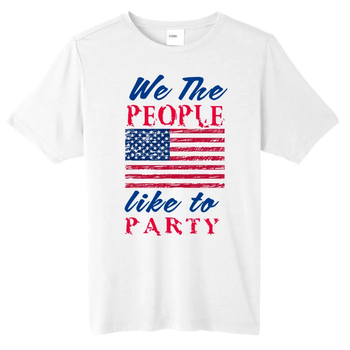 We The People Like To Party In The USA ChromaSoft Performance T-Shirt