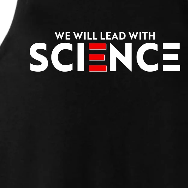 We Will Lead With SCIENCE Ladies Tri-Blend Wicking Tank