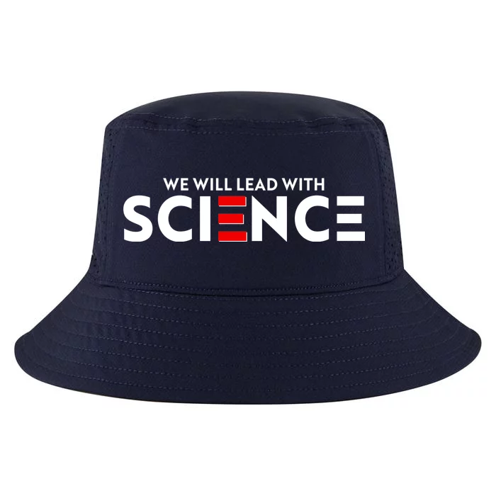 We Will Lead With SCIENCE Cool Comfort Performance Bucket Hat