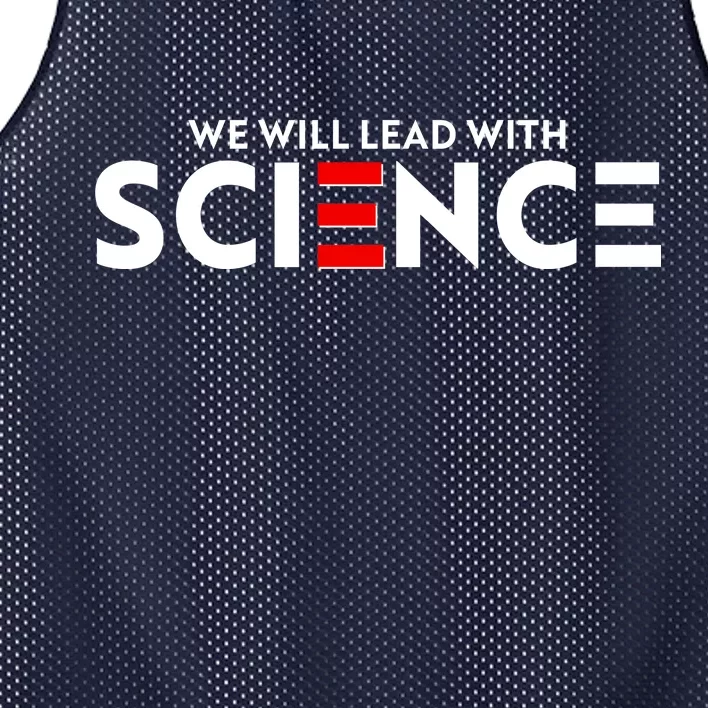 We Will Lead With SCIENCE Mesh Reversible Basketball Jersey Tank