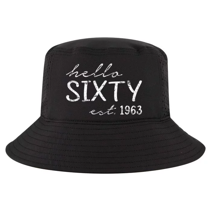 Wo Est. 1963 - 60th Birthday Cool Comfort Performance Bucket Hat