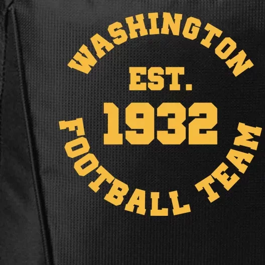 Washington Est. 1932 Football Team City Backpack