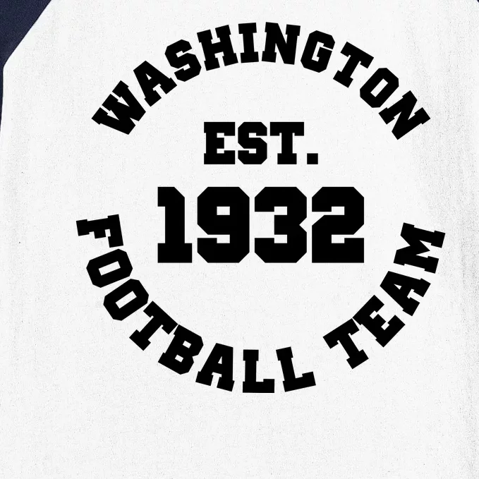 Washington Est. 1932 Football Team Baseball Sleeve Shirt