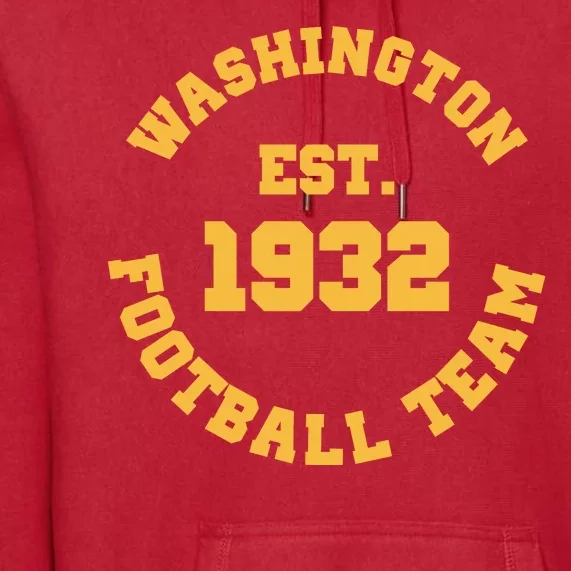 Washington Est. 1932 Football Team Premium Hoodie