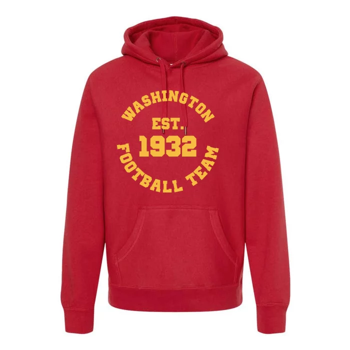 Washington Est. 1932 Football Team Premium Hoodie