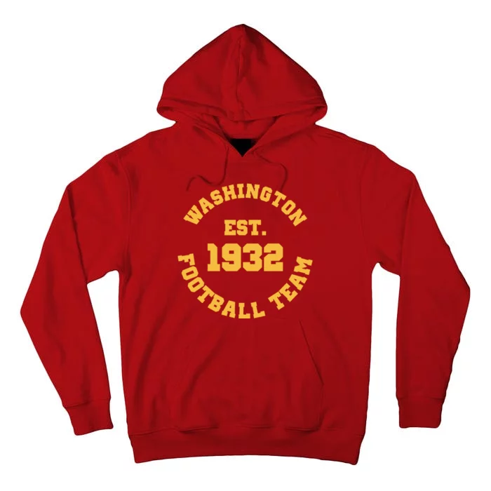 Washington Est. 1932 Football Team Tall Hoodie