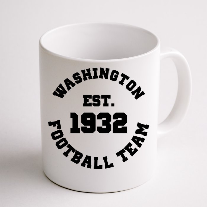 Washington Est. 1932 Football Team Front & Back Coffee Mug