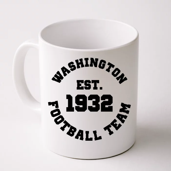 Washington Est. 1932 Football Team Front & Back Coffee Mug