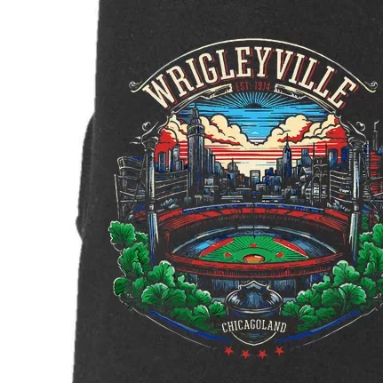 Wrigleyville Est. 1914 Doggie 3-End Fleece Hoodie