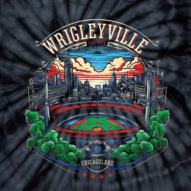 Wrigleyville Est. 1914 Tie-Dye T-Shirt