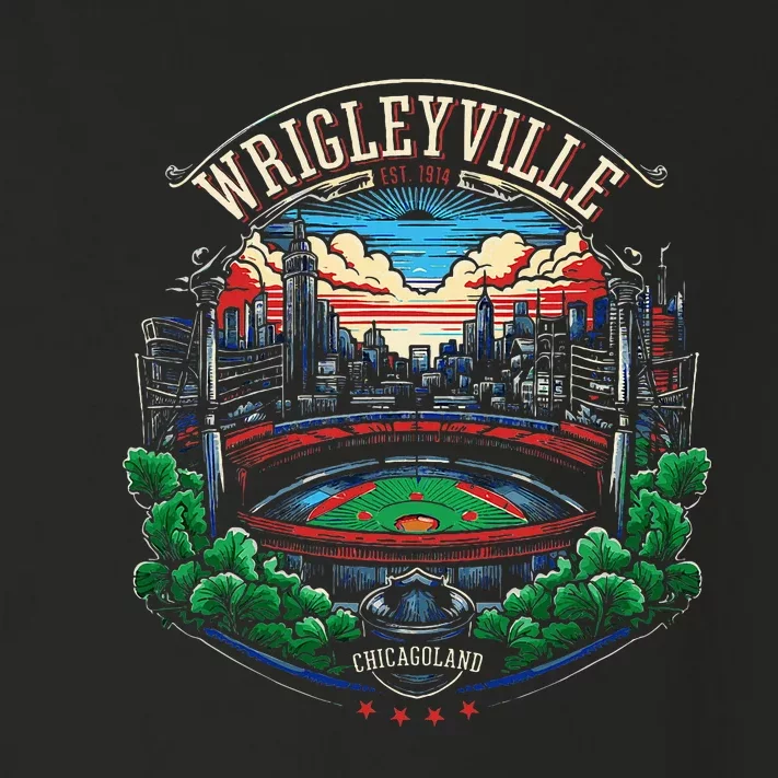 Wrigleyville Est. 1914 Toddler Long Sleeve Shirt