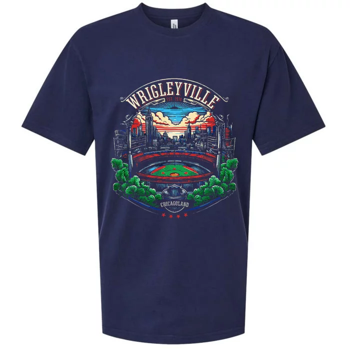 Wrigleyville Est. 1914 Sueded Cloud Jersey T-Shirt