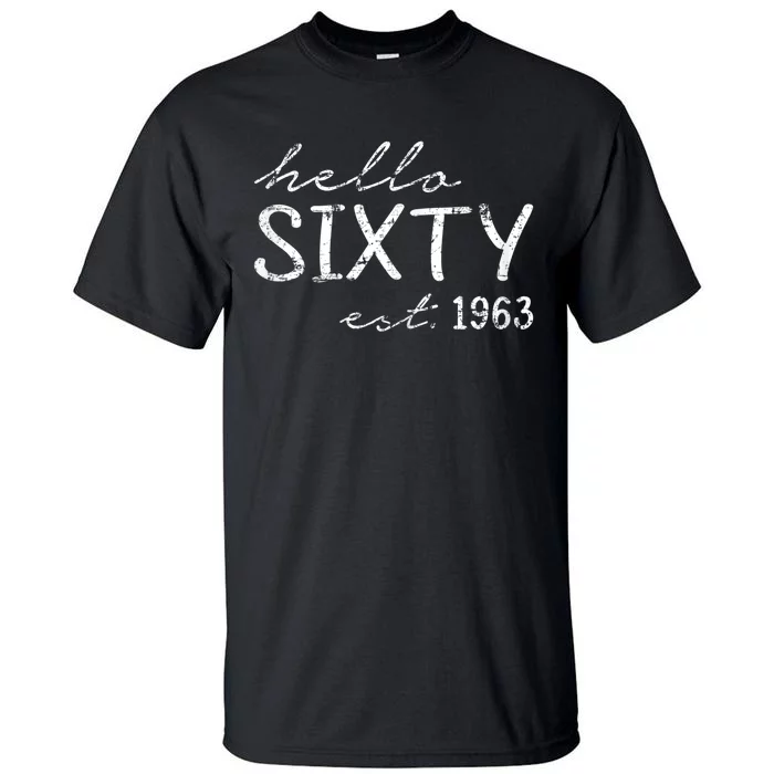 WoM.e.ns Est. 1963 - 60th Birthday Tall T-Shirt