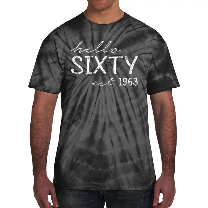 WoM.e.ns Est. 1963 - 60th Birthday Tie-Dye T-Shirt